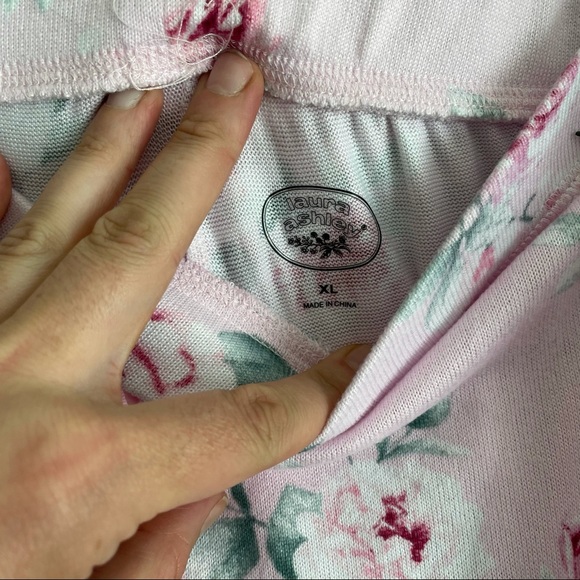 NWT Laura Ashley Soft Sleep Shorts Set - Picture 8 of 8